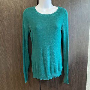 Express Turquoise Lightweight Sweater